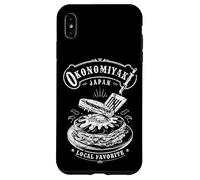 Okonomiyaki Japanese Savory Pancake Osaka Food Fan Souvenir Case for iPhone XS Max