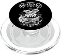 Okonomiyaki Japanese Savory Pancake Osaka Food Fan Souvenir PopSockets PopGrip for MagSafe