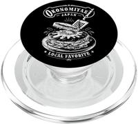 Okonomiyaki Japanese Savory Pancake Osaka Food Fan Souvenir PopSockets PopGrip for MagSafe