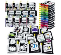OKOOKO 12 Pack Soft Baby Book, Bath Toy, High Contrast Baby Books