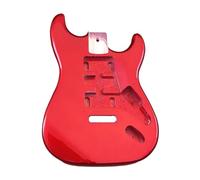 Okoume Wood Red Guitar Body High Gloss Electric Guitar Barrel Body Guitar Barrel Accessory Guitar Parts Poplar Wood (Color : 02)