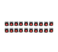 OKOVO 20pcs 6x6x7.3mm Tactile Push Button Switch Micro Tact Switch