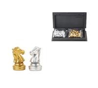 OKOVO 25 * 25 * 2cm Magnetics Chess Portable International Chess Set Folding Chess Children Gift