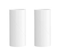 OKOVO 2Pcs Lint Roller Replacement Refills,Pet Hair Removal Extra Sticky Universal Lint Roller Refills,Lint Roller Refill Sheets for Clothes Carpets Sofa Beds And Furniture Lint Roller