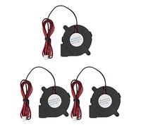 OKOVO 3Pcs Electronic Cooling Fan 6000RPM Blower Cooler Set Kit for Printer DC 12V 0.18A