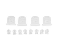 OKOVO 8pcs Duckbill Valves and 4pcs Silicone Diaphragm Compatible for S32 Breastfeeding Pump Replacement Accessories