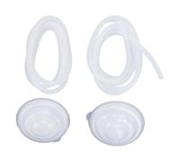 OKOVO Backflow Protector and Tubing Silicone Replacement Breastpump Parts for S1 S2 9 Plus