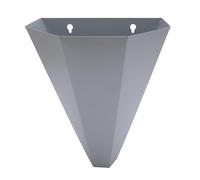 OKOVO Chicken Cone Medium Size Stainless Steel for Poultry Restraining Killing Flat Back Easy to Wash