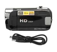 OKOVO D90 1080P 16MP Digital Camera,2.4 Inch Rotatable Screen Camcorder,Portable 16X Zoom HD Video Recorder with Fill Light for Teens Adult Beginner Kids Travel Recording (Black)