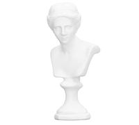 OKOVO Dollhouse Bust Figurine Resin Women Model 1:12 Room Decoration Decor for Playing
