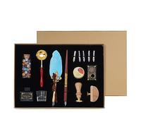 OKOVO European Style Vintage Quill Pen Set for Calligraphy Practice and Creators