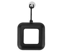 OKOVO Fish Tank Square Feeder,Black Fish Tank Buoyancy Feeder with Suction Cup Prevent Water Turbulence from Washing Food into Filter for Guppy Goldfish
