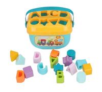 OKOVO Geometric Shape Sorter Colorful Sensory Block Sorting Matching Toys for Early Education Baby Grasp Training