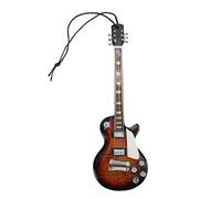 OKOVO Miniature Gradient Color Wood Grain Guitar Model Miniature Guitar for Showcase Decoration Music Lover