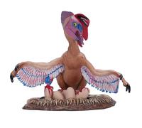 OKOVO Oviraptor Dinosaur Toy Realistic Dinosaur Lifelike High Detailed Educational Figurine Dino Model for Children (Roseate)