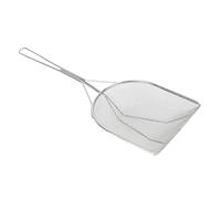 OKOVO Reptile Sand Shovel,Scooper Stainless Steel Fine Litter Corner Cleaner Litter Cleaner Corner Scoop Sand Sifter for Gecko Lizard Spider Snake Tortoise