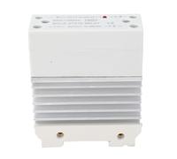 OKOVO Solid State Relay with Heat Sink 80A AC Control AC Rail Mount Single Phase SSR Module 70-280VAC Input 24-480VAC Output