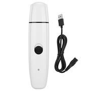 OKOVO USB Charging Pet Nail Grinder Portable Electric Dog Nail Trimmer Paws Grooming Tool (White)