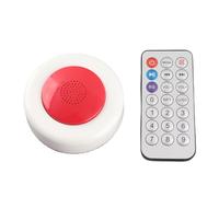 OKOVO Wireless Controlled Fart Noise Maker Funny Interactive Pocket Size Remote Farting Machine for Party (White)
