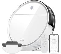 OKP Robot Vacuum Cleaner with Mop, 5000Pa, 180min Runtime, Auto Carpet Boost, 4 Cleaning Modes, 3 inch Ultra-thin, WiFi/APP/Alexa Voice Control, Robotic Vacuum for Carpets Pet Hairs