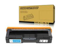 Okra 407544 Toner Compatible with Ricoh SP C250 Cyan for Ricoh SP C250 Toner Cyan Ricoh SPC250 Toner for Ricoh Aficio SP C250SF C250DN SP C250e SP C250SFw SP C261SFN SP C261DNw SP C261SFW SP C261SFW