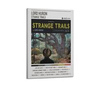 oksdjhrnn Lord Huron Album Strange Trails Poster Decorative Canvas Poster Wall Art Decor Living Modern Family Bedroom Decoration Poster 08x12inch(20x30cm) Frame-style