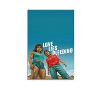oksdjhrnn Love Lies Bleeding Poster Decorative Canvas Poster Wall Art Decor Living Modern Family Bedroom Decoration Poster 12x18inch(30x45cm) Unframe-style