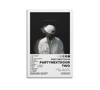 oksdjhrnn PartyNextDoor Album Poster Decorative Canvas Wall Art Decor Living Modern Family Bedroom Decoration 12x18inch(30x45cm) Unframe-style