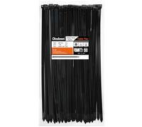 Oksdown 100 Pack Black Thick Cable Ties Heavy Duty Large 400mm×9.0mm Strong Nylon Plastic Self Locking 16 inch/40 cm Extra Long Zip Tie Wraps