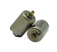 OKSJBHBTBW 1PC 10mm*15mm 5-Pole Rotor Coreless electronic starter DC 3V-6V 61000RPM Ultrahigh High Speed with 8 Teeth Copper Gear DIY Toy Hobby Model