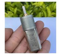 OKSJBHBTBW FK-180SH-15190 Full Metal Gearbox Gear Reduction 20mm electronic starter D-shaft Dual Shaft DC 3V-12V Slow Speed 75RPM High Torque