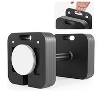 OKSTENCK 4-20kg Adjustable Dumbbells, Single Dumbbell, Quick Weight Adjustment, Lockable Square Weight Plate Dumbbell Set, Suitable for Home Gyms.