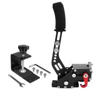 OKSTENCK 64-bit USB Analogue Racing Handbrake,Off-Road Rally with Handle Grip,Compatible with Support Logitech G27 G25 G29 T500 T300 FANATECOSW LFS DIRT RALLY,with Retaining Clip and Retaining Plate.