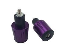 OKSTNO Bar End Caps Plug - Newset Style Heavy Duty 7/8 inch Bar Ends Universal Fits for Suzuki Yamaha Kawasaki (Purple)