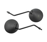 OKSTNO Black Round Rearview Side Mirrors For 50cc 70cc 90cc 110cc 125cc 150cc 200cc 250cc ATV Scooter Motorcycle 10mm
