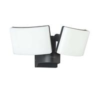 Oktaplex LED Spotlight 40W 230V Warm White 3000K 3200 Lumens Outdoor Wall Light Adjustable Cali Dos IP65 Outdoor Wall Light White for Gardens Patios and Porches