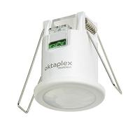 Oktaplex Ron Built-in Motion Sensor Indoor Flat 360 Degrees / 8 m Infrared Sensor Ceiling Mounting 3-Wire 230 V LED Suitable