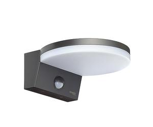 Oktaplex Ros Outdoor Light with Motion Sensor IP65 3000K Warm White LED Outdoor Lamp 1300 Lumens 14.6W 230V Wall Light Anthracite