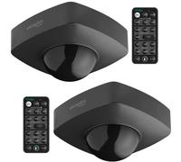 Oktaplex Tim Motion Sensor 360 Degrees with Remote Control Anthracite | IP65 infrared motion sensor surface-mounted ceiling outdoor 230 V