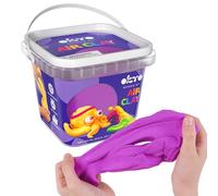 Okto - 900ml Purple Air Dry Clay for Sculpting - Colourful Modelling Clay Kit - Ideal Air Dry Clay for Kids - Magic Clay for Creative Projects and Sculptures