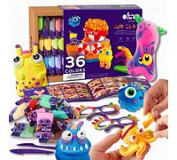 Okto Air Dry Clay 36 Colours Modelling Set