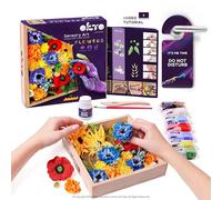 OKTO Art Kit Freedom | Succulents Art Set 3D for Home Wall Decor | Craft Kits for Adults UK and Teenagers | Craft Box with Modeling Clay for Succulents | Hobby Kits Succulent DIY Art Gift Kits