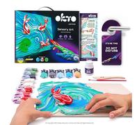 OKTO Clay Koi Carps 10002 Foam Paint Set, Multi-Colour, One Size