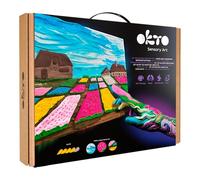 OKTO Oktoclay Flower Beds in Holland Foam Paint Set, 10001, Multi-Colour, One Size