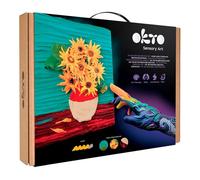 OKTO Oktoclay Sunflowers Foam Paint Set, 10008, Multi-Colour, One Size