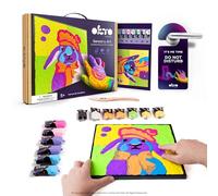 OKTO Sensory Air Dry Clay Painting by Numbers - Bunny OKTO Multi One Size