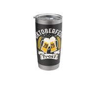 Oktoberfest 2025 Prost German Beer Drinker Drinking Stainless Steel Insulated Tumbler