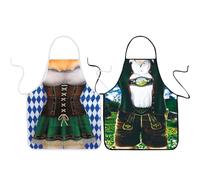Oktoberfest Aprons Sexy Funny Apron Novelty BBQ Apron for Women Men Beer Festival Apron Christmas Xmas Apron Cooking Kitchen Barbecue Apron for Party Apron Gift