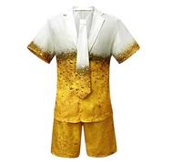 Oktoberfest Beer Girl Bavarian Fancy Dress Costume Mens German Bavarian Oktoberfest Costume Oktoberfest Beer Suit Performance Costume German Bavarian Fancy Dress Up Costume Oktoberfest Outfit Mens
