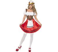 Oktoberfest Beer Tavern Wench Bavarian Ladies Fancy Dress Costume Geman New